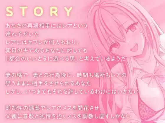 再婚した女性の連れ子はビッチギャルでした。〜生意気性欲ムンムン娘をわからせTIME〜 (d_504233) - d_504233jp-003