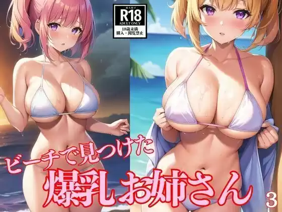 ビーチで見つけた爆乳お姉さん3(d_505147)