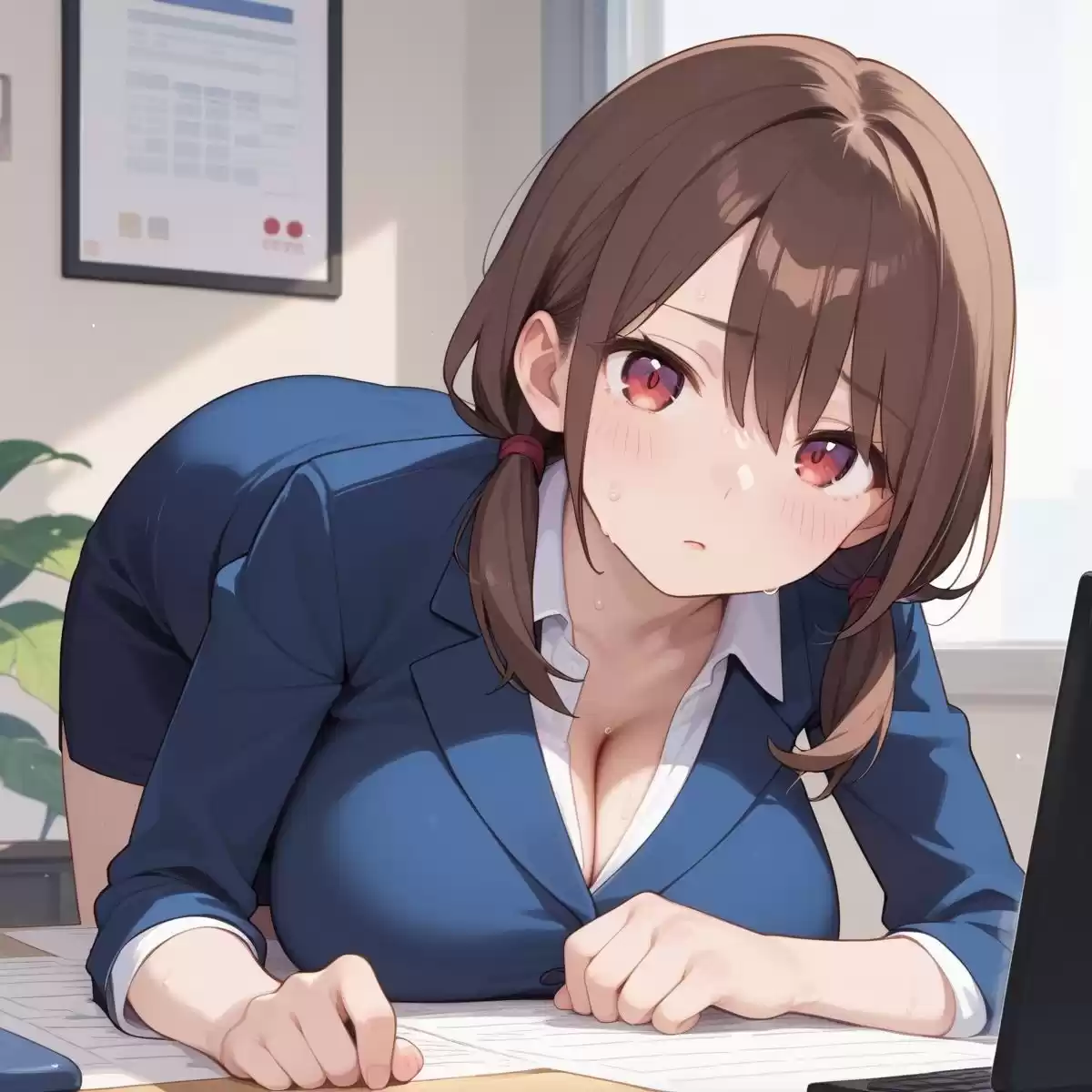 巨乳OLにヒミツのサービス残業してもらった件。〜後輩編〜 Vol.21 (d_505507) - d_505507jp-001