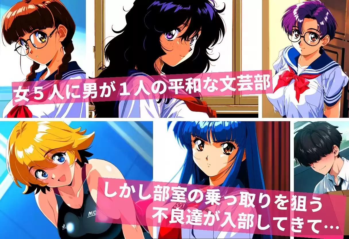 文芸部は不良の性処理係 -喰い荒らされた乙女たち- (d_505531) - d_505531jp-001