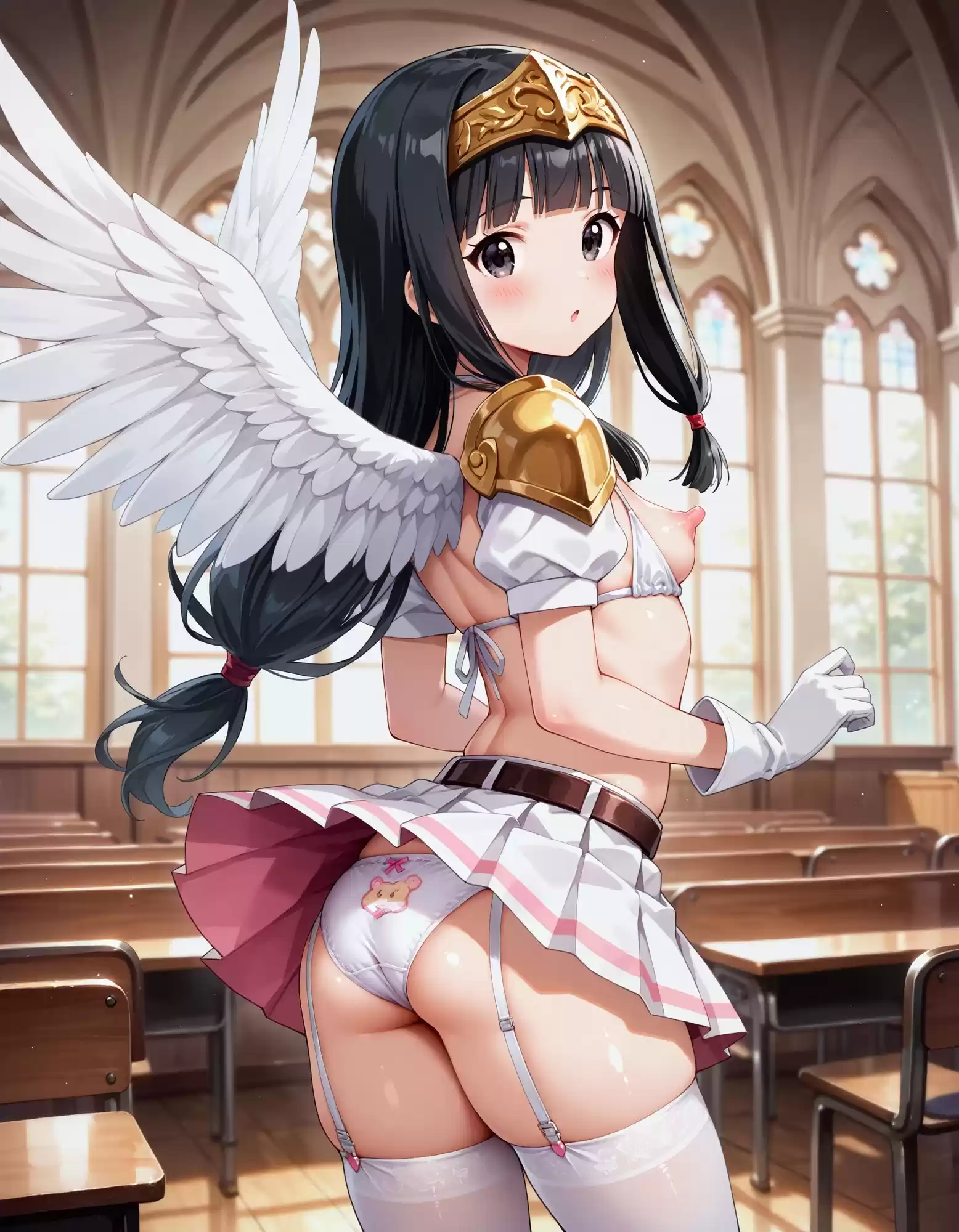 トップレスアーマーでパンチラ (d_505539) - d_505539jp-005