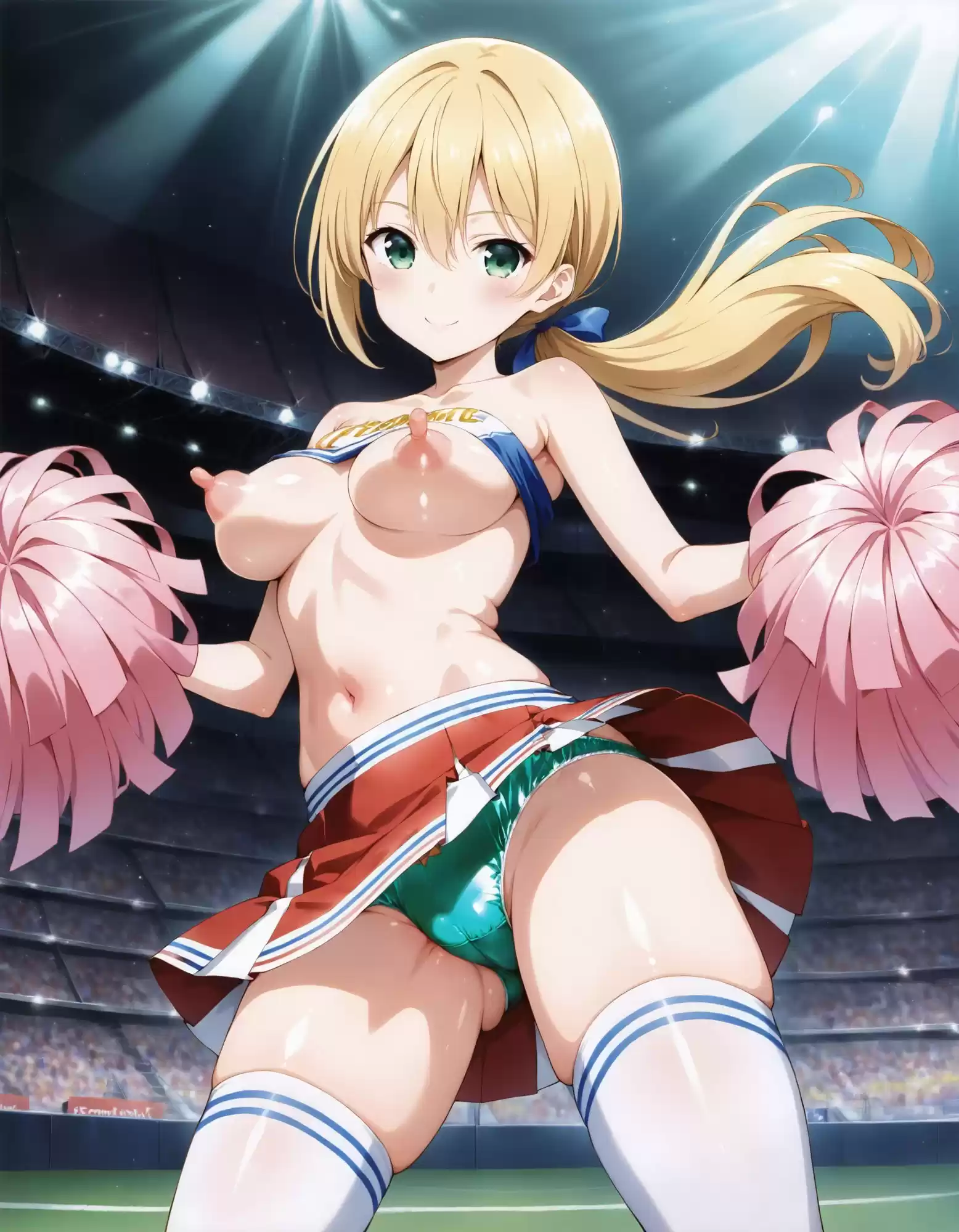 トップレスチアガールのパンチラ (d_506151) - d_506151jp-002