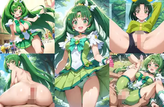 スマプリイラストエロ画像_キュア○ーチ（緑川○お）ちゃんのエロい画像集！(d_506212)