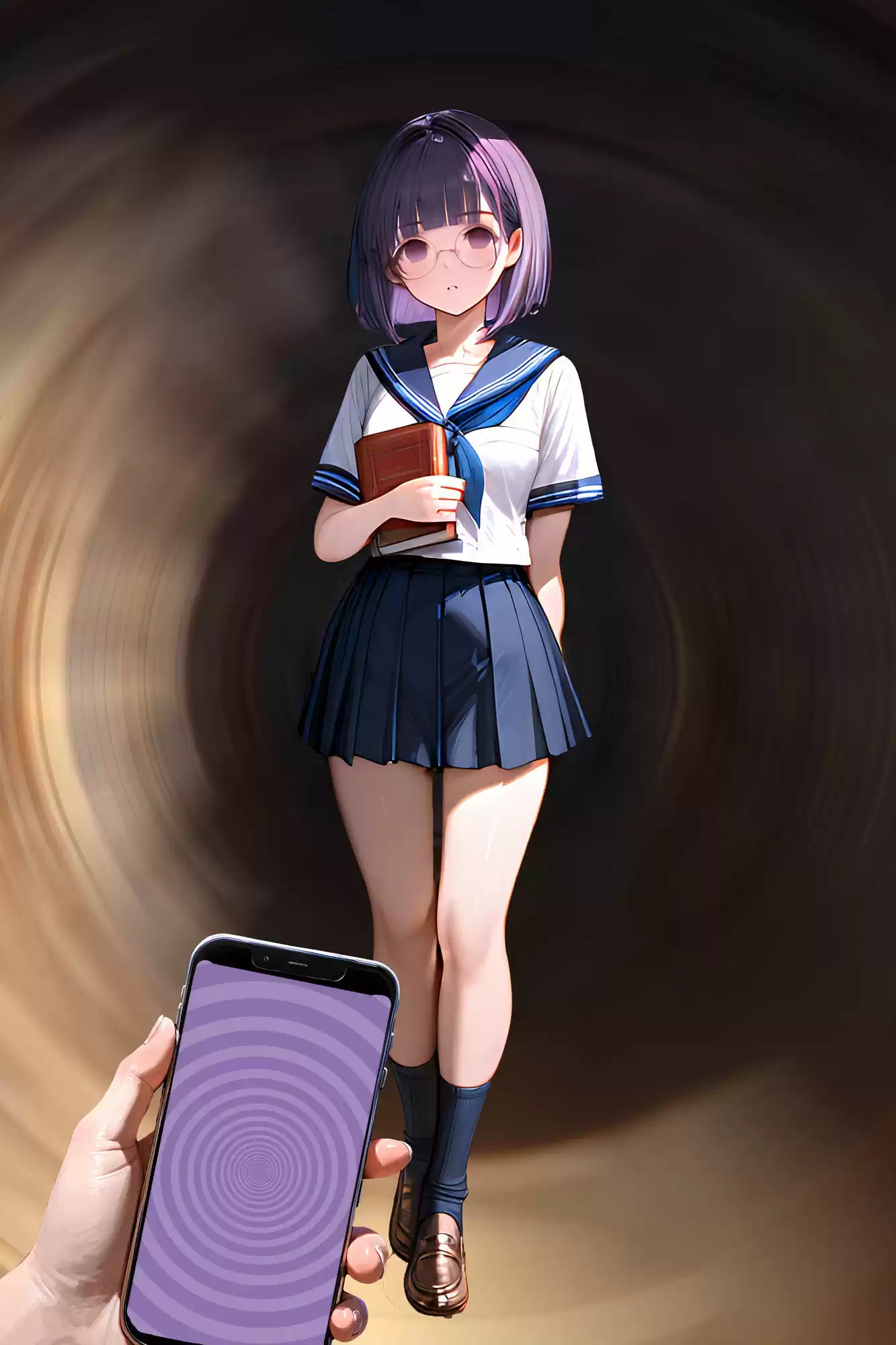 俺の告白を断った貧乳ロ◯な図書委員を催●発情アプリで洗脳支配して中出ししまくる話 (d_509445) - d_509445jp-004