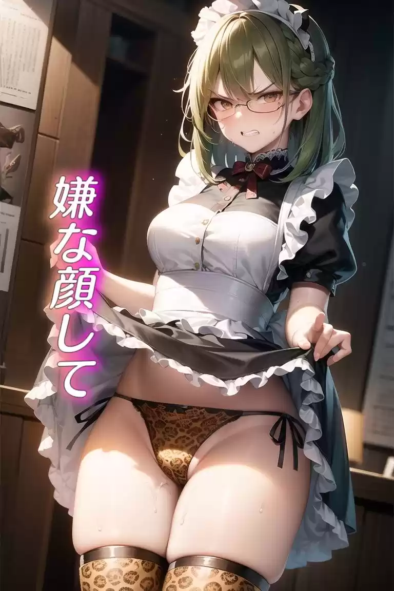 嫌な顔してパンツ見せてくる女の子〜メイド編〜 (d_509809) - d_509809jp-002