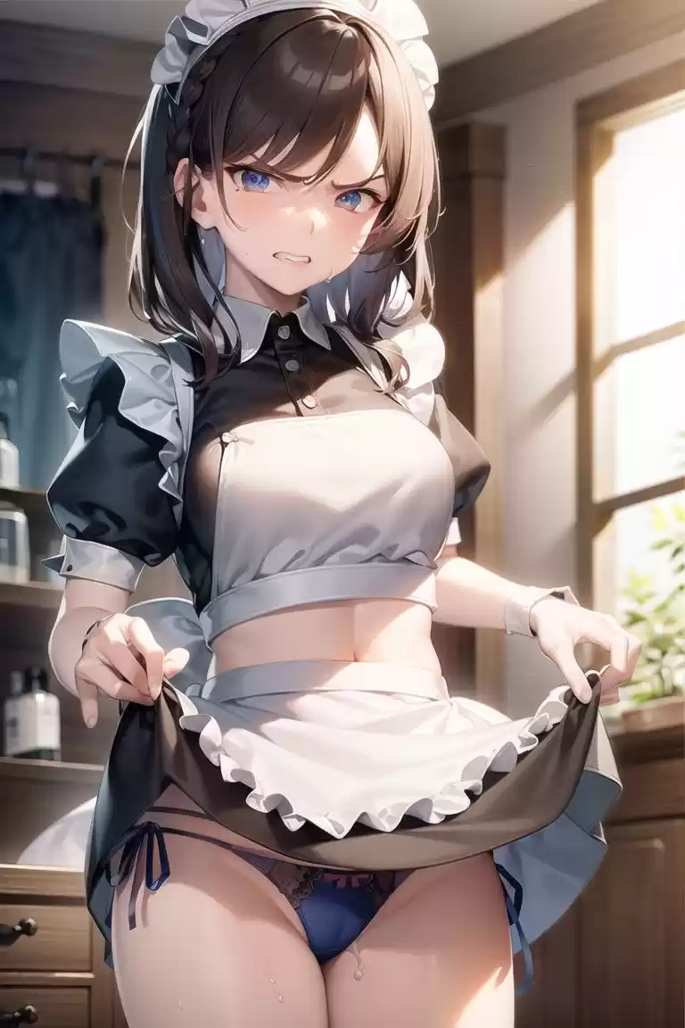 嫌な顔してパンツ見せてくる女の子〜メイド編〜 (d_509809) - d_509809jp-009