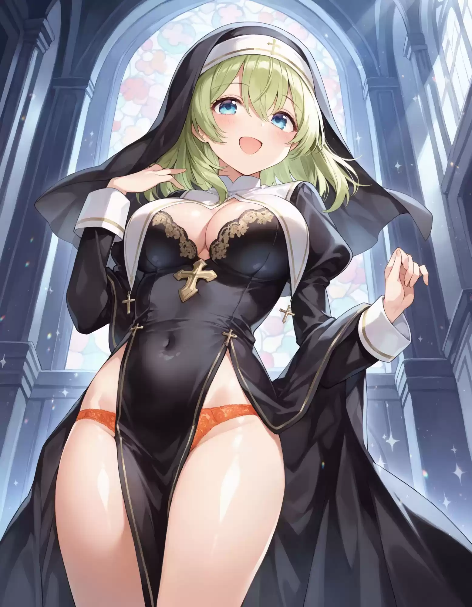 シスターのパンチラ (d_510299) - d_510299jp-004