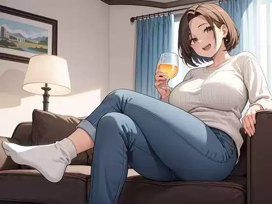 憧れの隣の爆乳お姉さんがビッチだった話 (d_510639) - d_510639jp-001