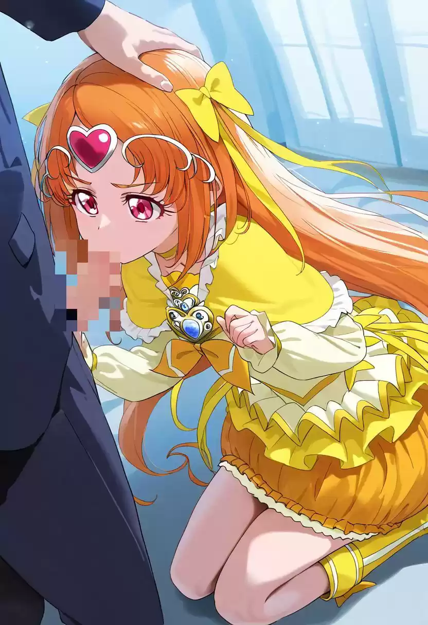 堕ちヒロイン。 〜ヒロインがメスに落ちるまで〜 キュ〇ミューズ (d_513002) - d_513002jp-001