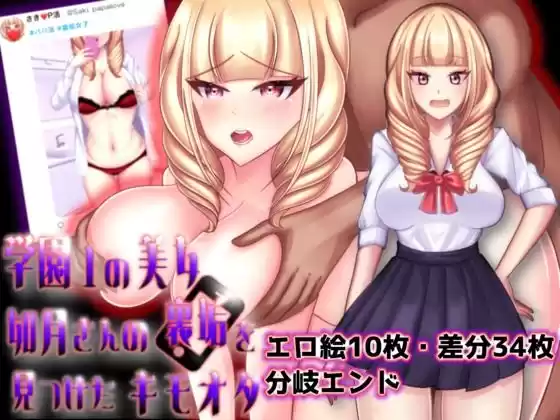 学園1の美女、如月さんの裏垢を見つけたキモオタ(d_513096)