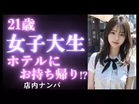 【実録】21歳 女子大生をお持ち帰り｜食事デートからお持ち帰りまでのヤバい瞬間。【店内ナンパ】(d_516312)
