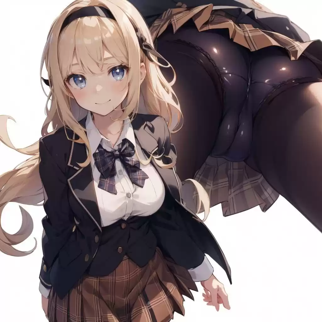 金髪お嬢様のえちえちおパンツ盗撮アングル お尻編 Vol.1＋Vol.2 (d_519358) - d_519358jp-001