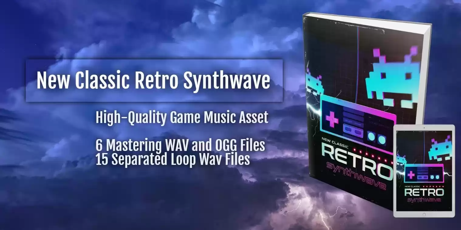 ［BGM素材］ New Classic Retro Synthwave (d_519385) - d_519385jp-001