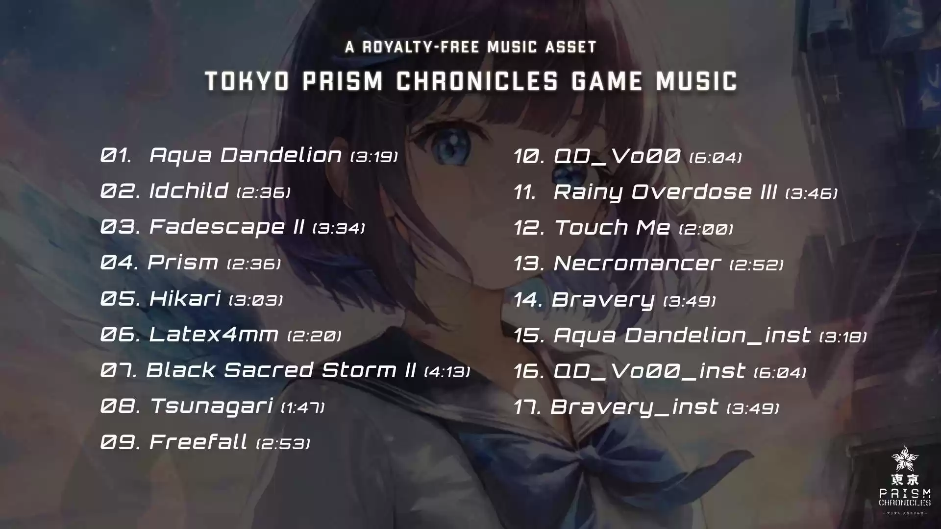 【BGM素材】Tokyo Prism Chronicles Game Music (d_521016) - d_521016jp-001
