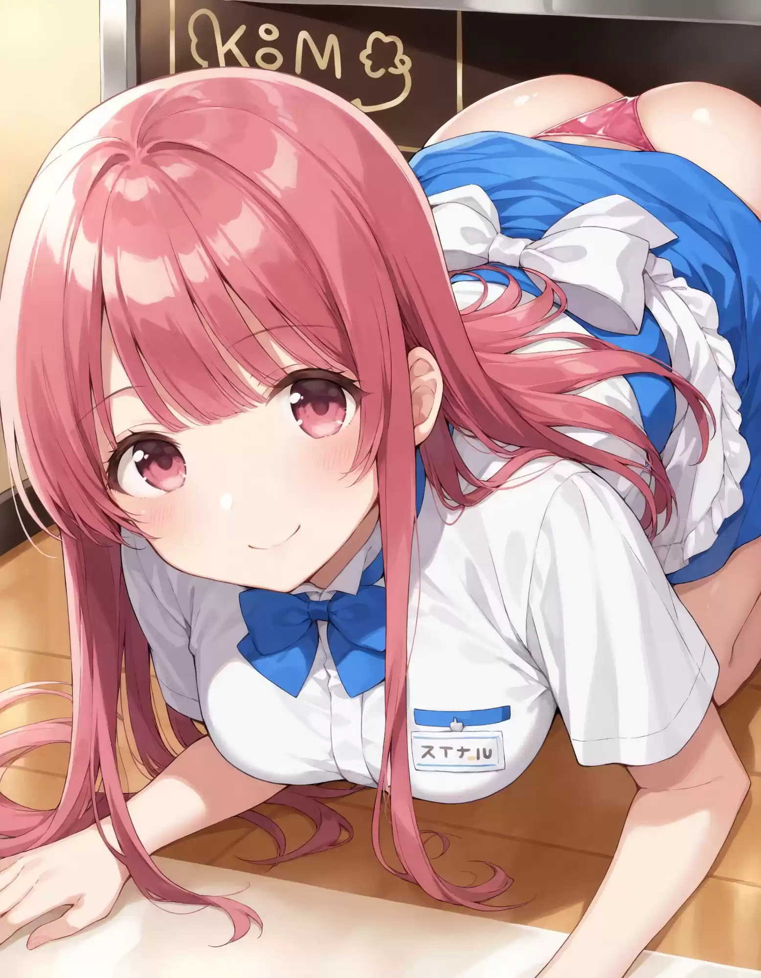 ウェイトレスの四つん這いパンチラ (d_553426) - d_553426jp-004