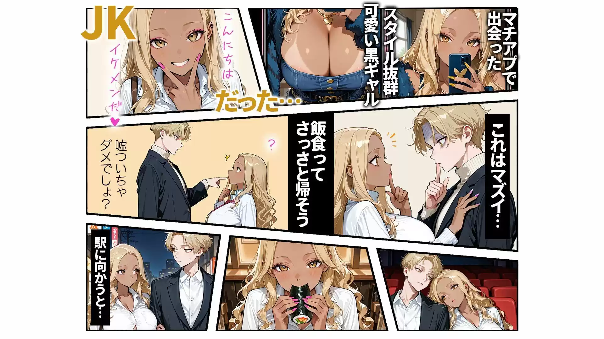 強がり黒ギャルが俺にだけ甘々になるまで (d_776182) - d_776182jp-005