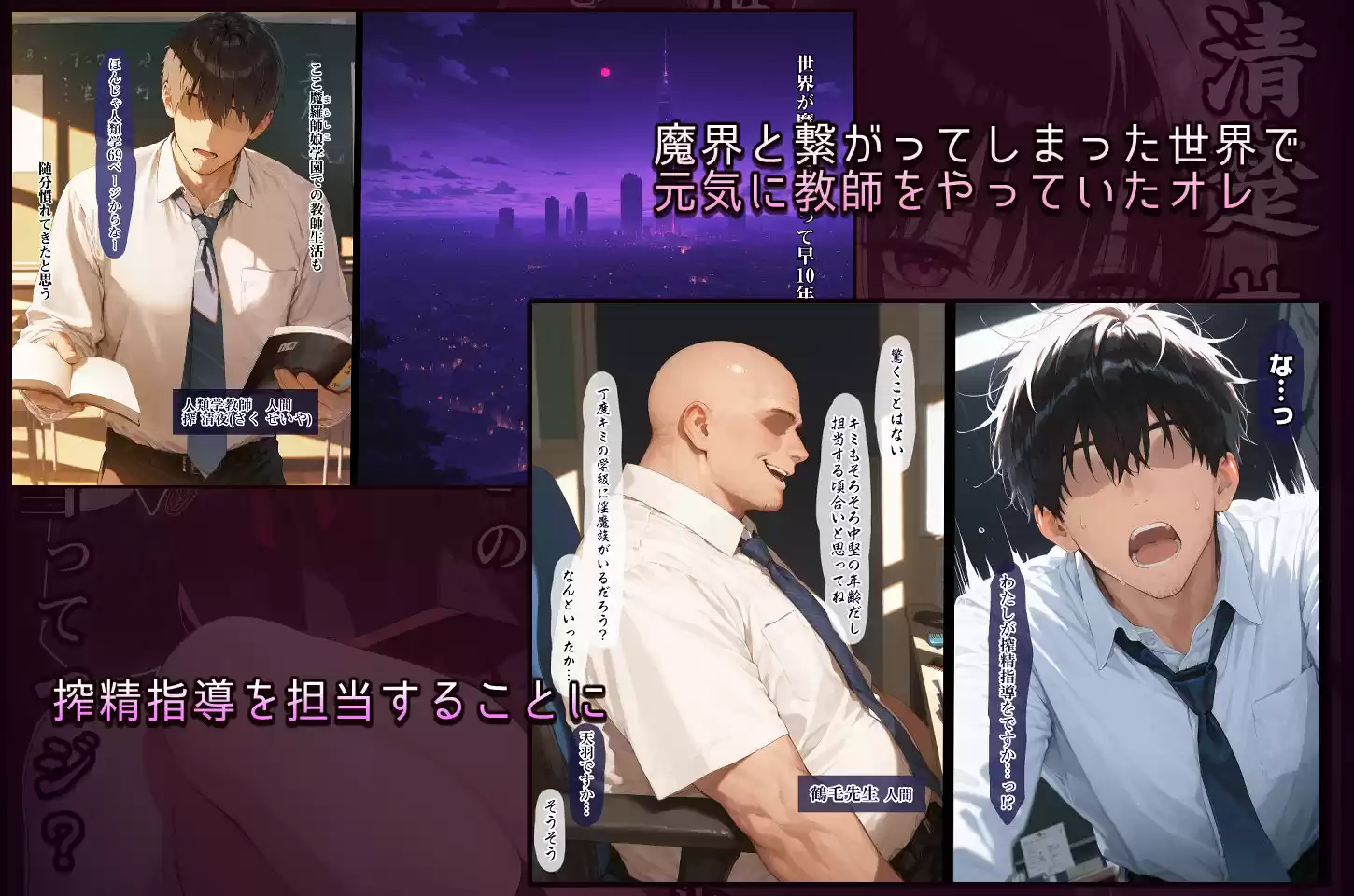 清楚サキュバス 世界が魔界と繋がって早10年 オレが教え子の搾精指導担当ってマジ？ (d_785336) - d_785336jp-002